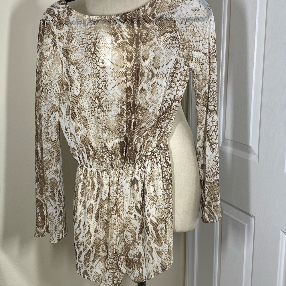 Snakeskin romper - Picture 3 of 3
